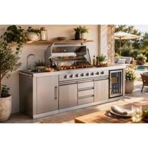 6 burnerpropanegasgrillislandwithrotisserieandoutdoorratedrefrigeratorandsinkinstainlesssteel.jpg