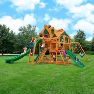 gorilla playsets empire wooden swing set with monkey bars.jpg